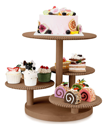 Soporte Escalonado De 4 Niveles Para Cupcakes Y Tartas