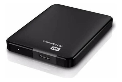 Imagen 3 de 5 de Disco duro externo Western Digital WD Elements Portable WDBU6Y0020BBK 2TB negro