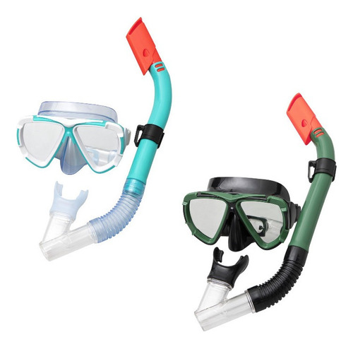 Careta Snorkel Kit Buceo Resistente Ajustable 24053 Bestway