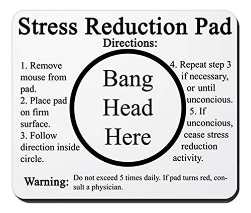 Pad Mouse - Mouse Pad Stress Reduction Mousepad Gaming Mouse