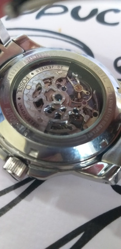 Relógio Fossil Automático Me 1027