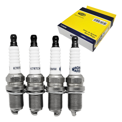 Kit Bobina Vela Cabo Ignição Magneti Marelli Saveiro Voyage´