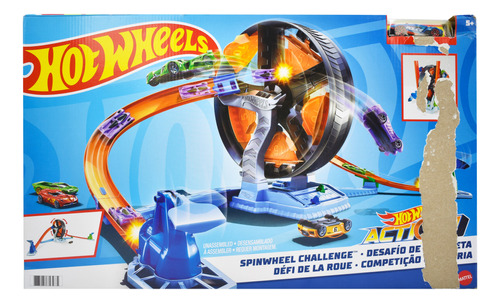 Hot Wheels Action Pista Desafio De La Ruleta Mattel Cd