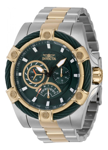 Reloj Para Hombres Invicta Bolt 46870 Oro, Acero