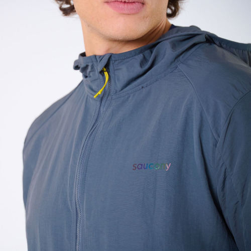 Campera Rompeviento Saucony Metro Hombre Palermo Tenis