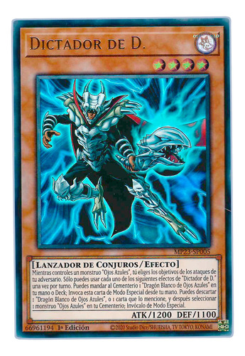 Yugi-oh! Dictator Of D. Mp23-en005 Ultra