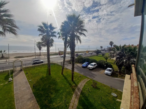 Depto 2 Dorm 60m2 Est Y Bodega En La Serena, Frente Al Mar