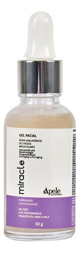 Gel Facial Miracle 3 Acidos Hialurônicos 30g