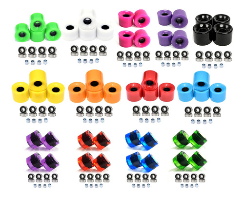 (gn) De 4 Ruedas De Longboards, Ruedas De Monopatín Street W