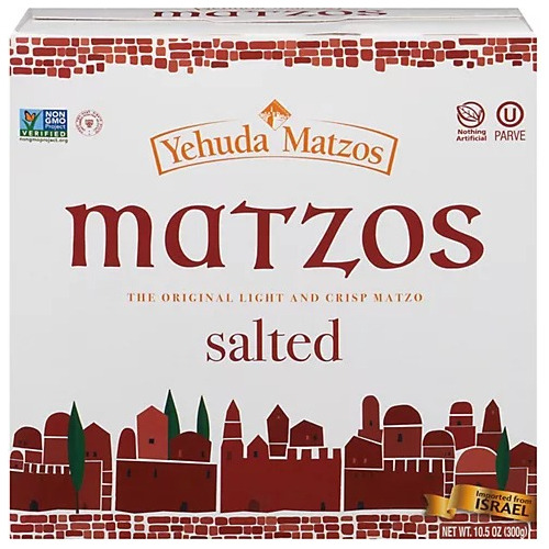 Yehuda Matzos Matzos Salted 300 G