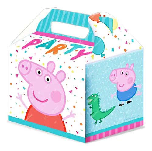 12 Cajas Cajitas Dulceras Peppa Pig Artículo Fiesta Pep0m1 | Meses sin ...