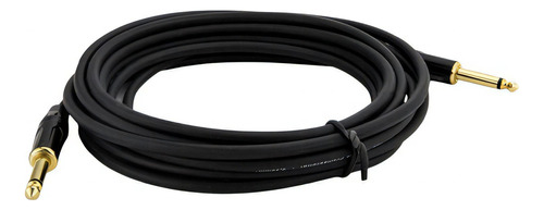 Cabo P10 Para P10 Mono Profissional - Preto 4 Mt