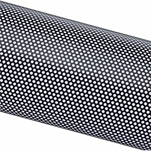 Funda Autoadhesiva Negra Perforada Para Faros Delanteros Vvi