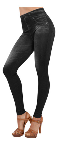 Pantalones De Mujer De Cintura Alta Con Parte Inferior Elást