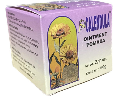 Calendula Pomada Para La Piel Fragancia Sin fragancia