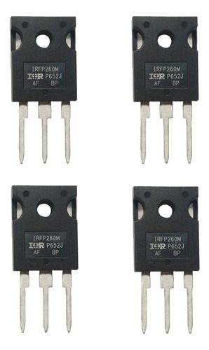 Irfp260m Mosfet Canal-n 200v 50a To-247 (kit Com 4 Peças)