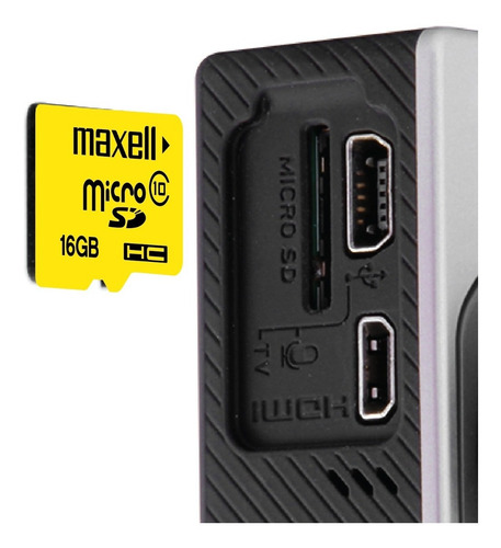 Memoria Micro Sd 16gb Maxell Clase 10 Celular Camaras Tablet