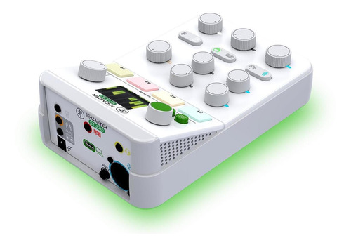 Mezcladora De Estudio Para Streaming Mixcaster Studio Wh Mac