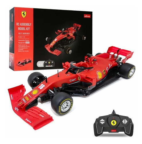Rastar Ferrari F1 Sf1000 Rc Kit De Construccion 1:16 Color Rojo