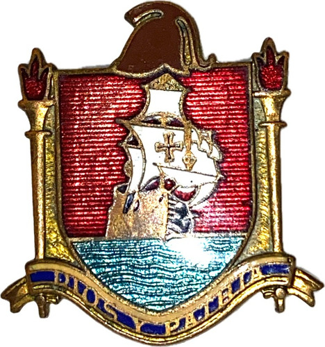 Escuela Naval De Venezuela Insignia Marcaje Meyer Años 50