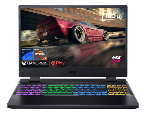 Acer Nitro 5 Laptop Para Juegos, 15.6 Pulgadas Qhd Ips 165h.