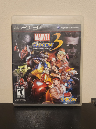 Marvel Vs Capcom 3 Fate Of Two Worlds Ps3 Física 