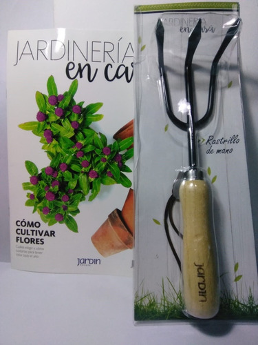 Como Cultivar Flores + Rastrillo De Mano Revista Jardin - Co