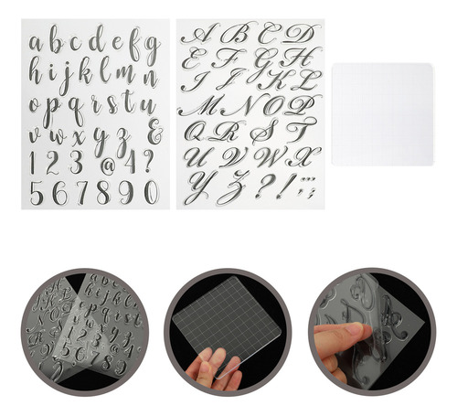 Molde De Chocolate Con Estampado De Letras Alphabet For Tar