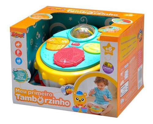 Zoop Toys Meu Primeiro Tamborzinho