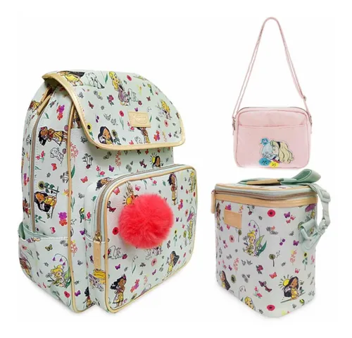 Mochila Lonchera Bolsa Princesa Animators Disney Store Env o gratis
