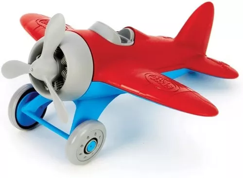 Avión Juguete Green Toys Rojo-azul Color Rojo/Azul