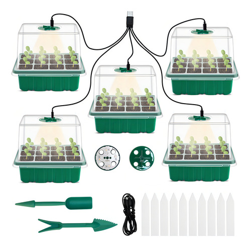 Mini Bandeja De Cultivo De Semillas Para Invernadero Con