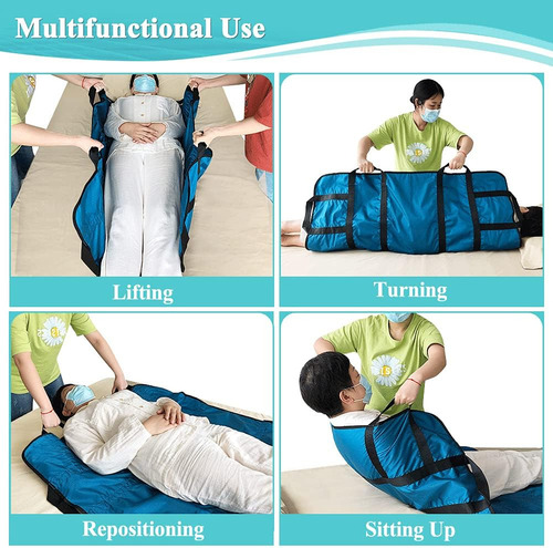 Y S Almohadilla De Posicionamiento De Cama Con Asas, Sábanas