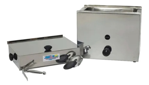 Imagen 1 de 2 de Panchera Gas Cap 25 S/p 1 Quemador Calienta Pan Al Vapor