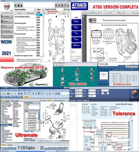 Laptop Alldata Mitchell Diagramas Automotriz Computadora (Usado)