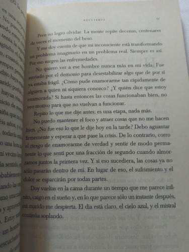 Adulterio - Paulo Coelho (Usado)