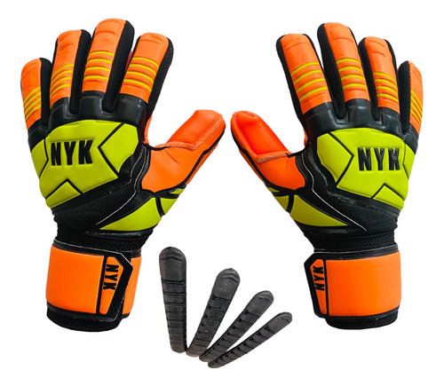 Guantes De Futbol Nyk Semiprofesional Antifractura Rc12