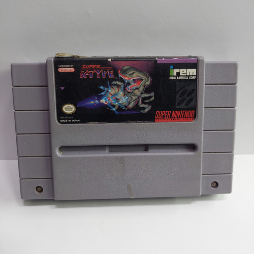 Super R-type Para Super Nintendo - Original, En Buen Estado (Usado)