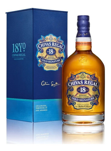 Whisky Chivas Regal 18 Años Gold Signature Colin Scott