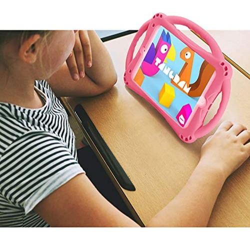 Imagen 2 de 7 de Topesct - Funda De Silicona Para iPad Mini 5, 4, 3, 2 Y 1, A