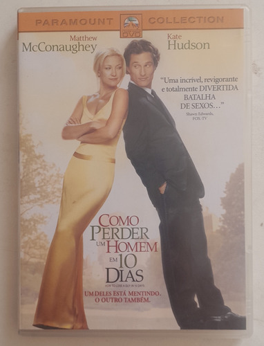 Dvd - Como Perder Um Homem Em 10 Dias ( Original )
