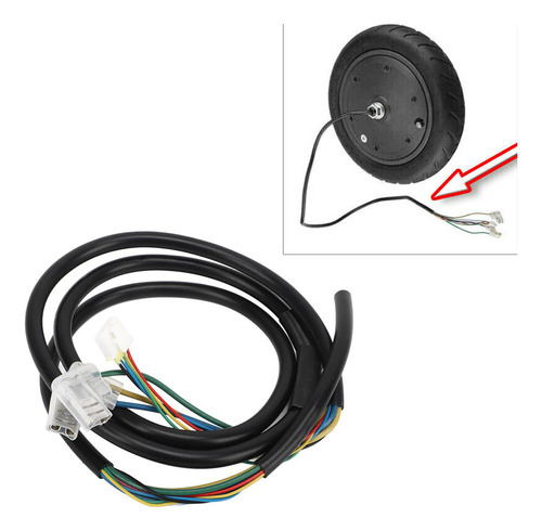 Cable De Alambre Para Motor Eléctrico, Rueda Delantera, 85 C