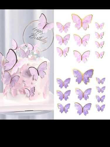 Imagen 2 de 2 de Mariposa Decorativa