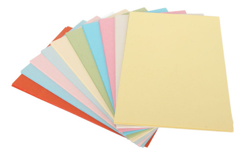 Papel Perolado Impresso, 200 Unidades De Cartolina Colorida,