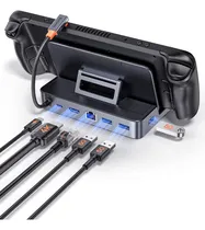Comprar Steam Deck Dock, 6in1 Docking Station With Hdmi 2.0 4k@...