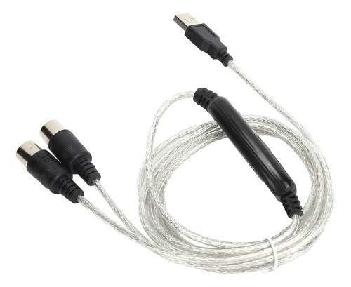 Cable Midi, Adaptador De Cable Midi A Usb, Convertidor Midi