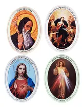 Comprar Calcos Stickers Religiosos X 4 Unidades Doble Faz P\u002F Vidrio