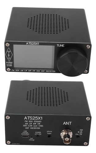 Receptor De Rádio Portátil De Liga De Alumínio