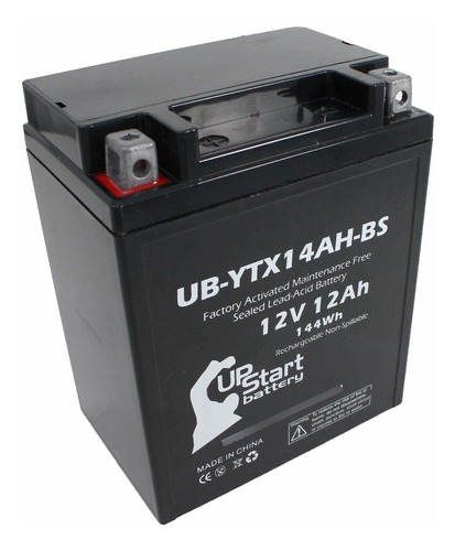 Ub-ytx14ah-bs Bateria Repuesto Para Suzuki Lt-4wd 250 Cc