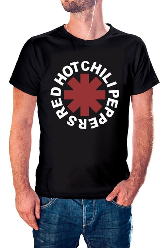 Polera Red Hot Chili Peppers Hombre 100% Algodón